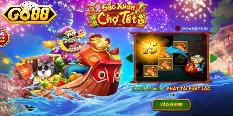 Sắc Xuân Chợ Tết GO88 - Nổ Hũ Náo Nhiệt, Thưởng Hấp Dẫn 3 Luật chơi slot game Sắc Xuân Chợ Tết đầy đủ, dễ hiểu