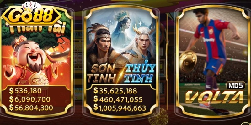 Sơn Tinh Thủy Tinh Go88 - Siêu Phẩm Slots Không Thể Bỏ Lỡ 2 Game Sơn Tinh Thủy Tinh đang rất thịnh hành