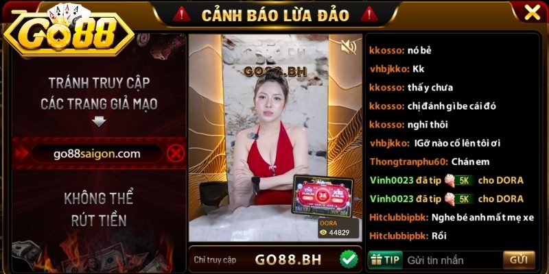 Go88 Bh – Domain Chính Thức Mới Nhất Của Cổng Game Go88 3 Cảnh báo link giả mạo Go88 Bh